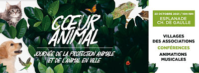 Affiche Journée Coeur animal Montpellier