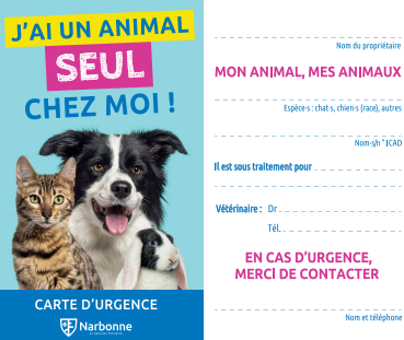 carte animal seul narbonne