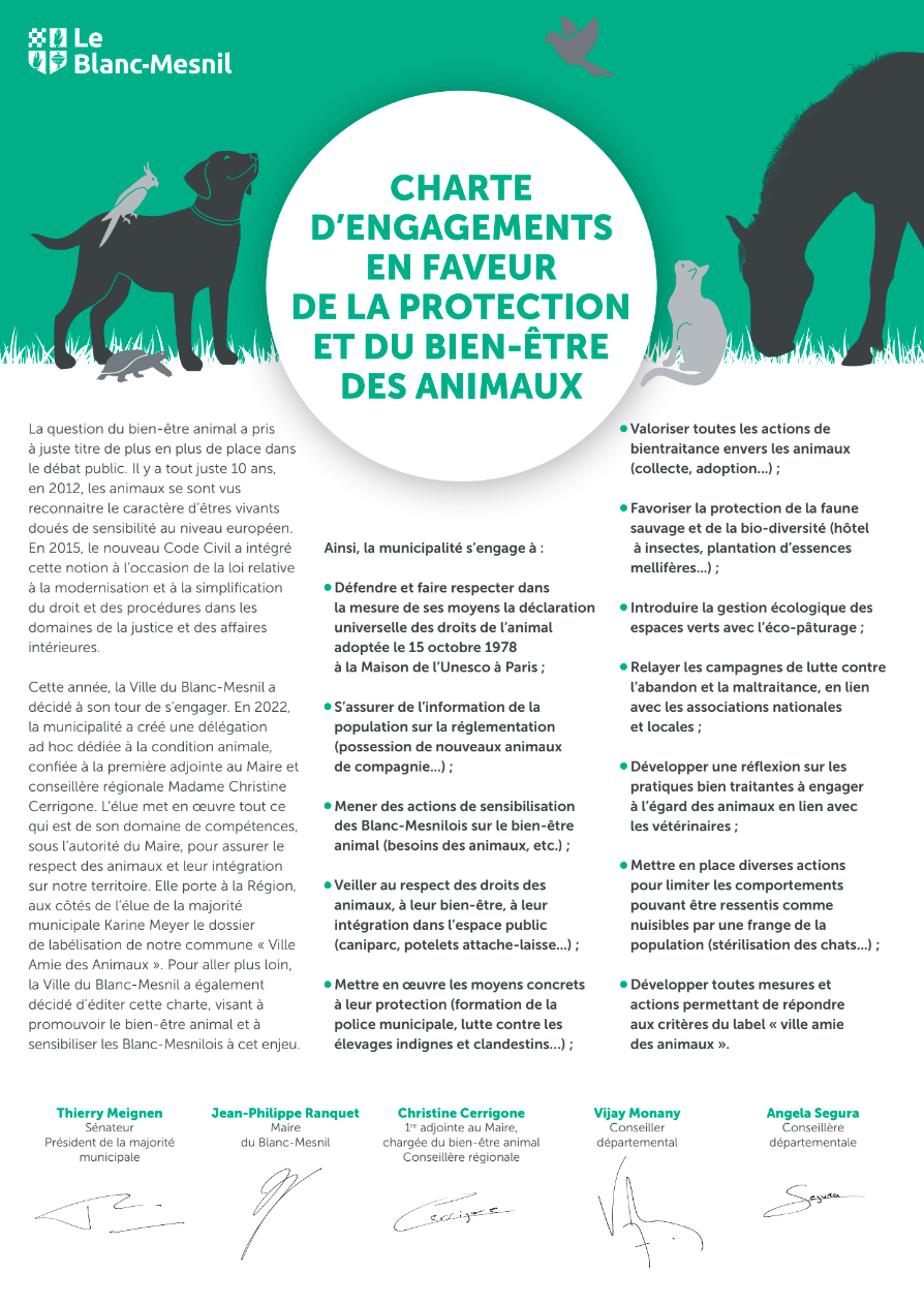 Charte BEA Blanc-Mesnil