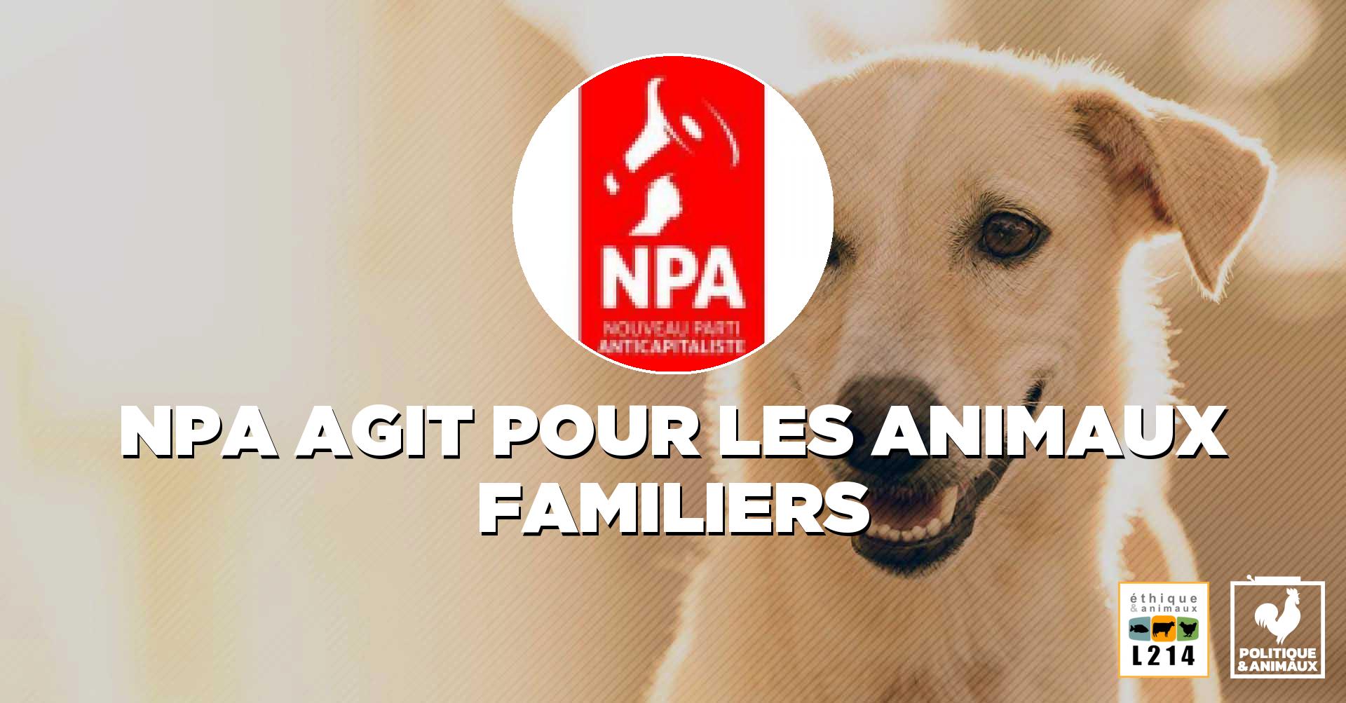 Animaux de compagnie Le Nouveau parti anticapitaliste