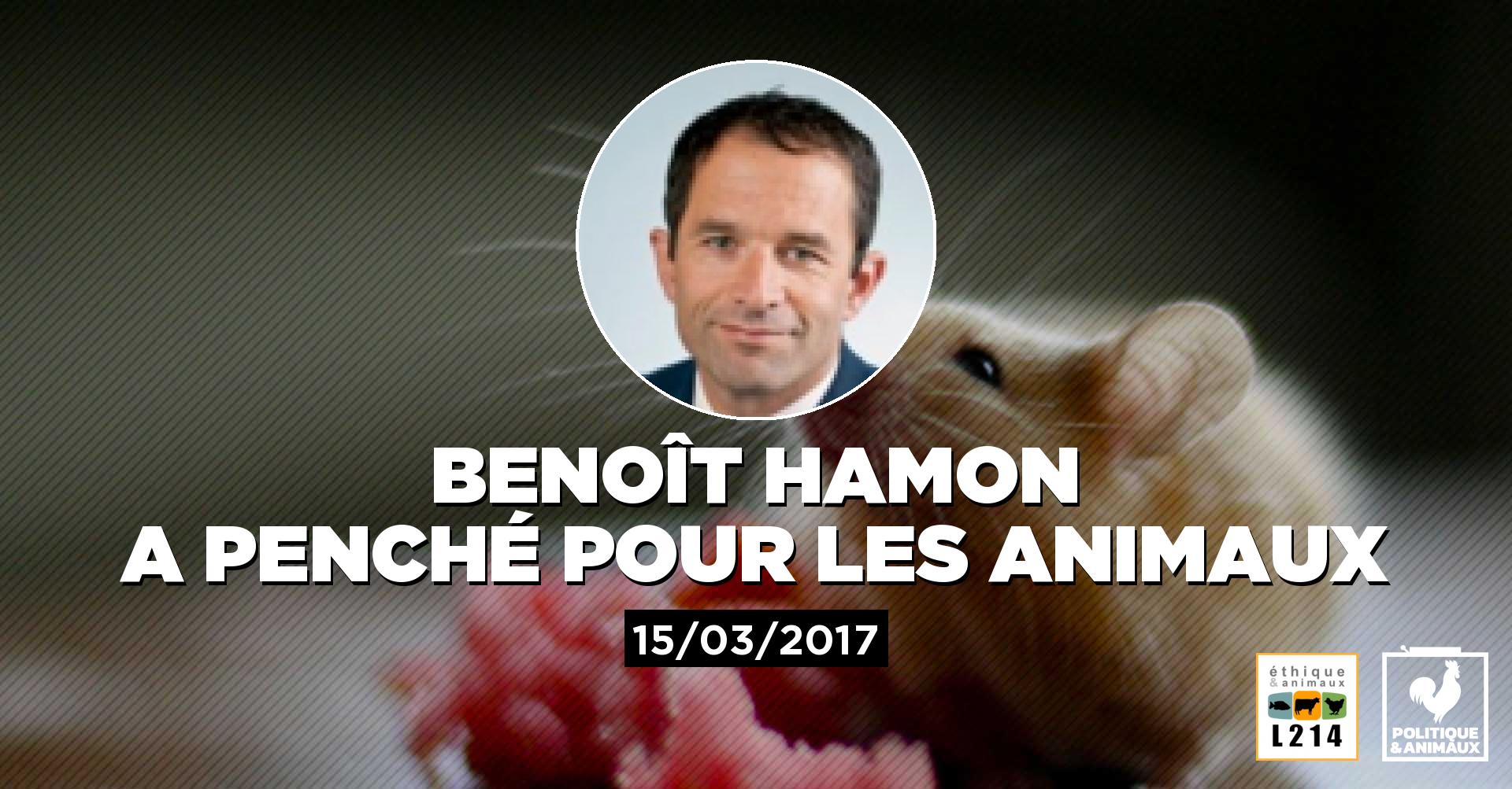 Benoît Hamon s'engage à développer les méthodes de remplacement à l ...
