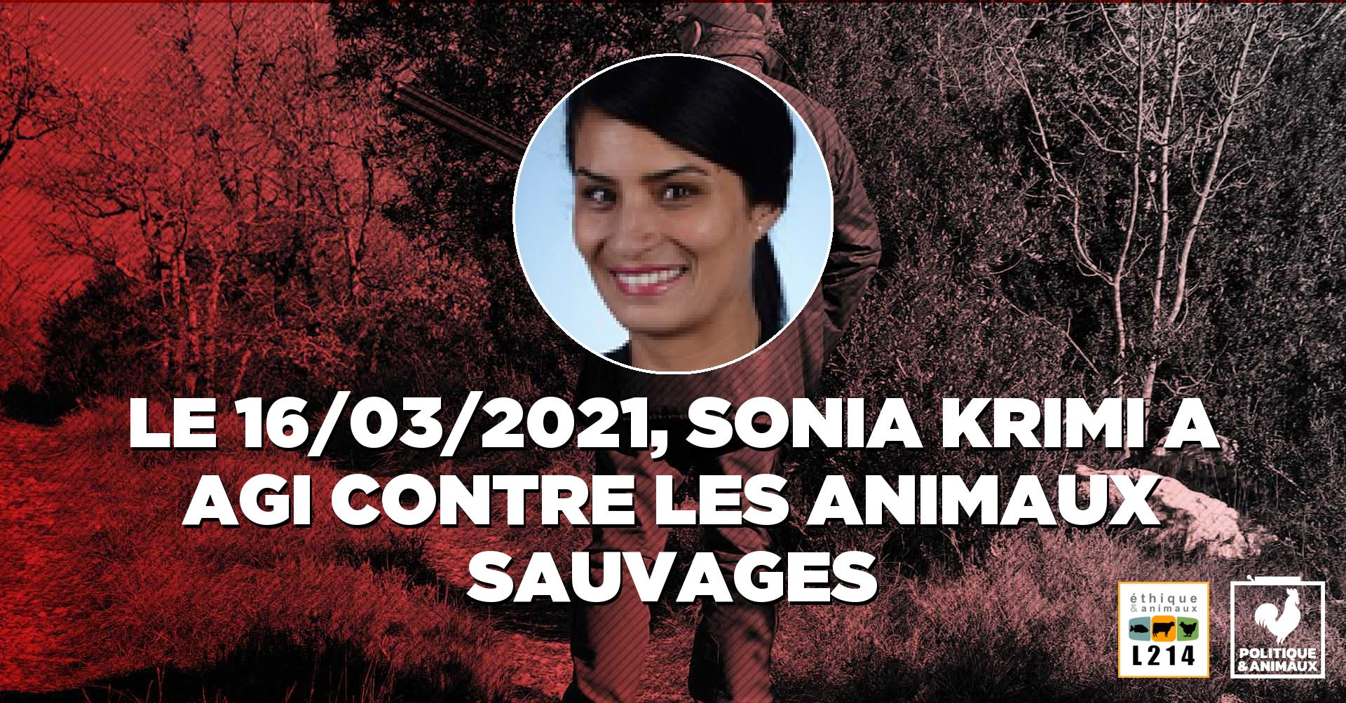 Sonia Krimi demande davantage de tirs contre les étourneaux dans la