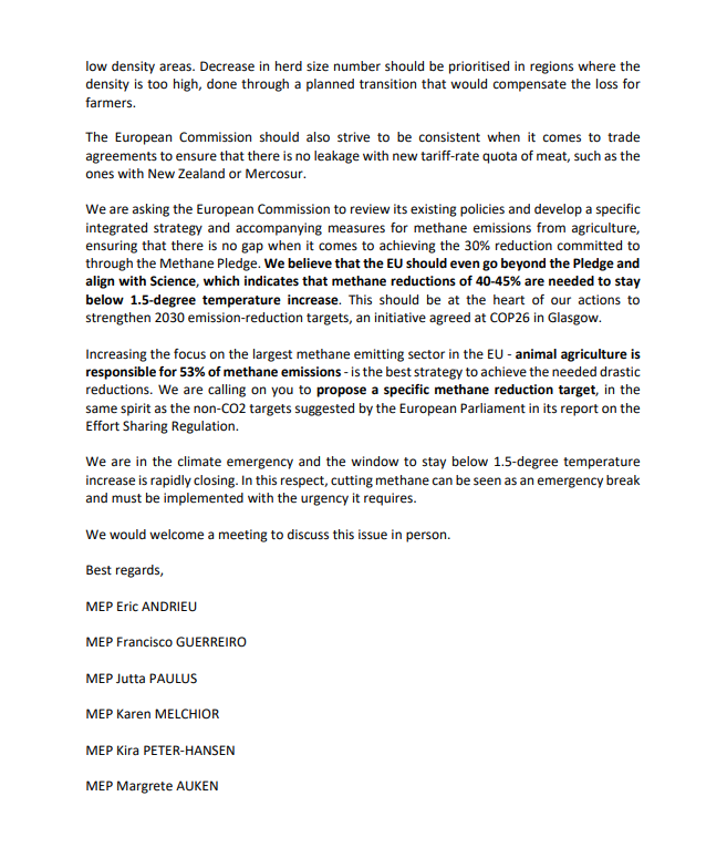 Lettre Andrieu POA cheptel